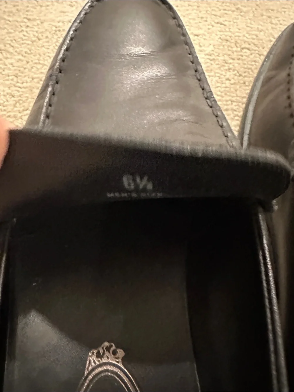 Tod’s Black Leather Men's Loafers